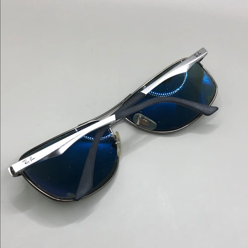 Ray Ban Sunglasses metal FRAMES RB 3506 029/9A 64-13 Wide Fit READ SEE PIX.